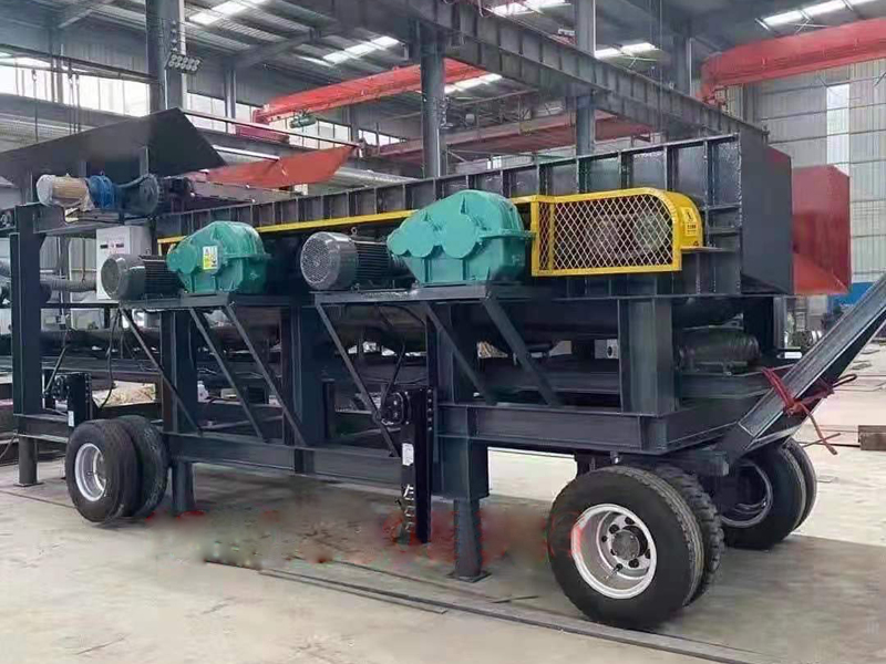 移動泥石分離機